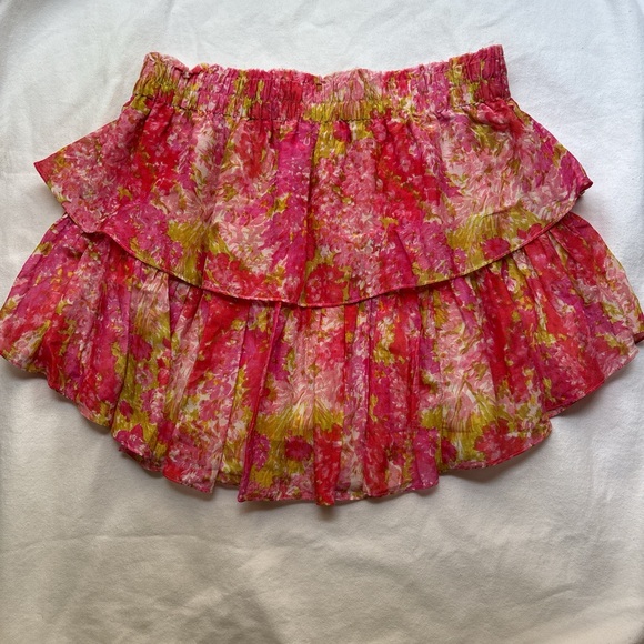 LoveShackFancy Ruffle Mini Skirt - Picture 3 of 7
